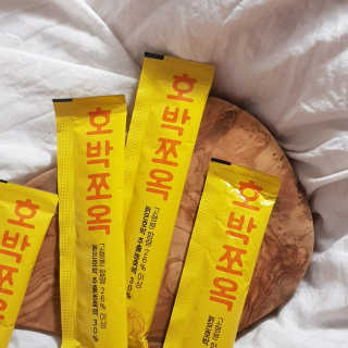 조은약초 국산 늙은 호박즙 호박쪼옥 젤리 20g x 15포 — 5점을 준 리뷰어가 2020년 7월 올린 사용 사진