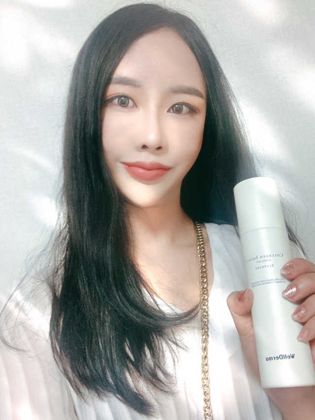 웰더마 사파이어 콜라겐 임팩트 하이드로 미스트 리뷰 사진