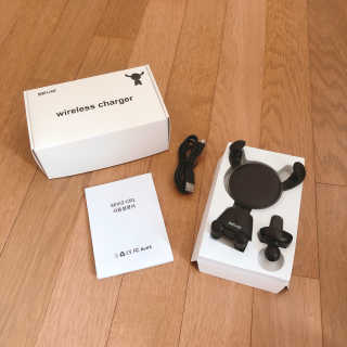 세비즈 차량용 스마트폰 무선충전기 CR1 — 5점을 준 리뷰어가 2020년 5월 올린 사용 사진