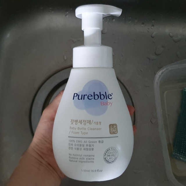 [퓨어블] 베이비 젖병세정제 500ml 리뷰 사진