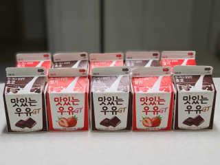 남양유업 맛있는 우유 GT 2종 초코/딸기 총 10ea — 5점을 준 리뷰어가 2020년 7월 올린 사용 사진