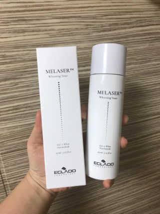 ECLADO 에끌라두 멜라이져 화이트닝 토너 — 5점을 준 리뷰어가 2020년 10월 올린 사용 사진