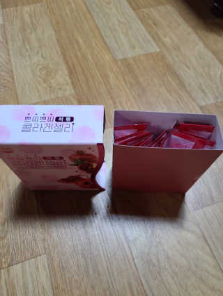 헬스업_쁘띠쁘띠석류콜라겐젤리_20g x 14포 — 3점을 준 리뷰어가 2020년 11월 올린 사용 사진
