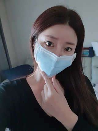 [더심플마켓] 마스크키퍼 — 5점을 준 리뷰어가 2020년 4월 올린 사용 사진