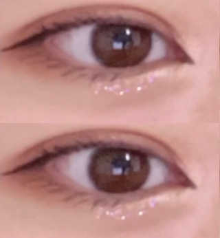 [블랙루즈] 크리스탈 하트 락 섀도우 4종 중 택1 — 5점을 준 리뷰어가 2020년 9월 올린 사용 사진
