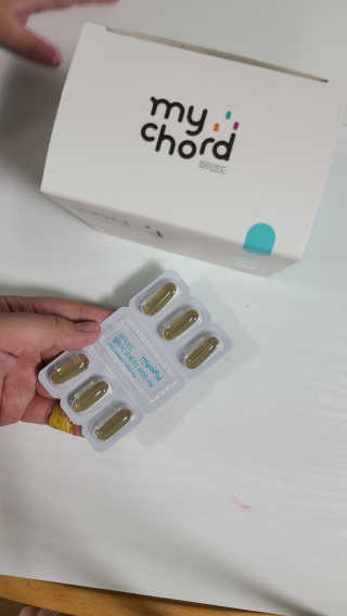 JW중외제약 마이코드 알티지 오메가3 1000 mg — 5점을 준 리뷰어가 2020년 9월 올린 사용 사진