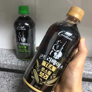 칸타타 콘트베이스 칸타타 콘트라베이스 TEA 보리/그린티 500ml — 5점을 준 리뷰어가 2020년 8월 올린 사용 사진