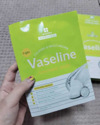 리더스코스메틱 리더스 라이트 바세린 마스크 4종 — 5점을 준 리뷰어가 2020년 9월 올린 사용 사진