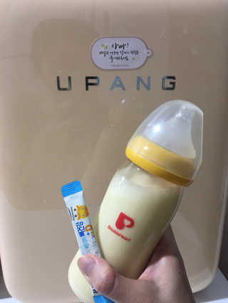 [풀무원베이비밀] 프로바이오락 베이비 뼈건강 유산균 — 5점을 준 리뷰어가 2020년 8월 올린 사용 사진