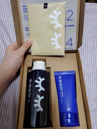 려 아로마 늦잠 꿀잠 샴푸 키트 — 5점을 준 리뷰어가 2020년 9월 올린 사용 사진
