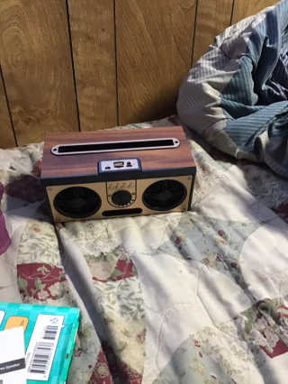 SEVIZ RETRO20W 레트로 블루투스 스피커 — 5점을 준 리뷰어가 2020년 6월 올린 사용 사진
