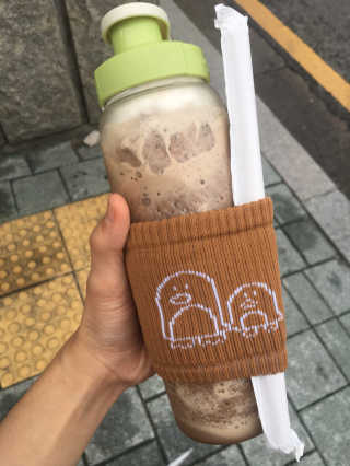 클로에코 친환경 풀빨대와 폐플라스틱 컵홀더 — 5점을 준 리뷰어가 2020년 8월 올린 사용 사진