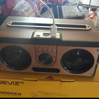 SEVIZ RETRO20W 레트로 블루투스 스피커 — 5점을 준 리뷰어가 2020년 6월 올린 사용 사진
