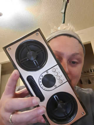 SEVIZ RETRO20W 레트로 블루투스 스피커 — 5점을 준 리뷰어가 2020년 6월 올린 사용 사진