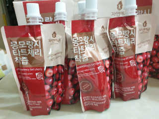 자연에온 몽모랑시 타트체리 착즙 100mL 10개입 2BOX — 5점을 준 리뷰어가 2020년 9월 올린 사용 사진