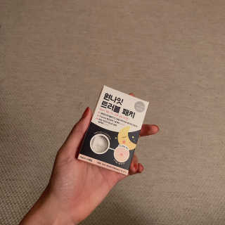 스노우투플러스 원나잇 트러블 패치 — 5점을 준 리뷰어가 2020년 8월 올린 사용 사진