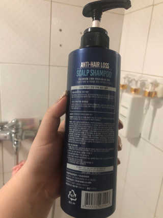 다슈코리아 다슈 데일리 단백질 한방 두피 골드 샴푸 500ml — 4점을 준 리뷰어가 2020년 9월 올린 사용 사진