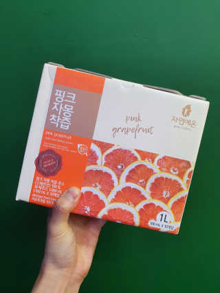자연에온 핑크 자몽 착즙 100mL 10개입 2BOX — 4.5점을 준 리뷰어가 2020년 11월 올린 사용 사진