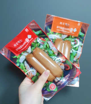 [아침몰] 바로 먹는 실온보관 닭가슴살 소시지 큐브 5팩 — 5점을 준 리뷰어가 2020년 10월 올린 사용 사진