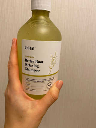 달리프 클로렐라 베러 루트 릴렉싱 샴푸 500ml — 5점을 준 리뷰어가 2020년 12월 올린 사용 사진