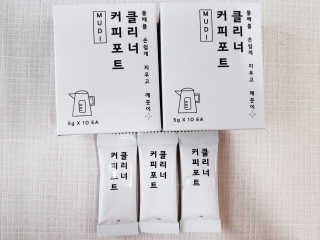 무디메이드 MUDI 커피포트 클리너 2세트 — 3점을 준 리뷰어가 2020년 5월 올린 사용 사진
