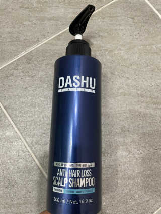 다슈코리아 다슈 데일리 단백질 한방 두피 골드 샴푸 500ml — 5점을 준 리뷰어가 2020년 12월 올린 사용 사진