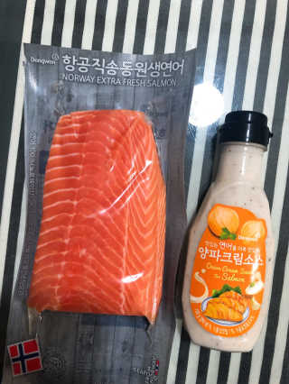 동원산업 항공직송 동원생연어_400g — 5점을 준 리뷰어가 2020년 4월 올린 사용 사진