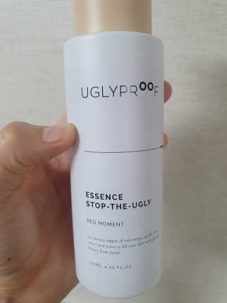 어글리프루프 에센스 스탑디어글리 레드모먼트 에센스 120ml — 4점을 준 리뷰어가 2020년 10월 올린 사용 사진
