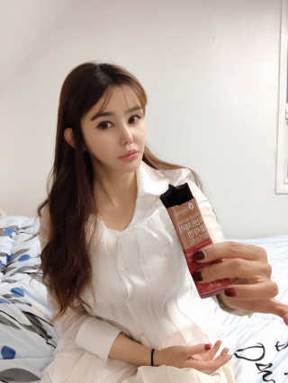 자연에온 가득담은 몽모랑시 타트체리 콜라겐 젤리스틱 — 5점을 준 리뷰어가 2020년 12월 올린 사용 사진