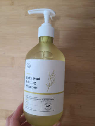 달리프 클로렐라 베러 루트 릴렉싱 샴푸 500ml — 5점을 준 리뷰어가 2020년 9월 올린 사용 사진