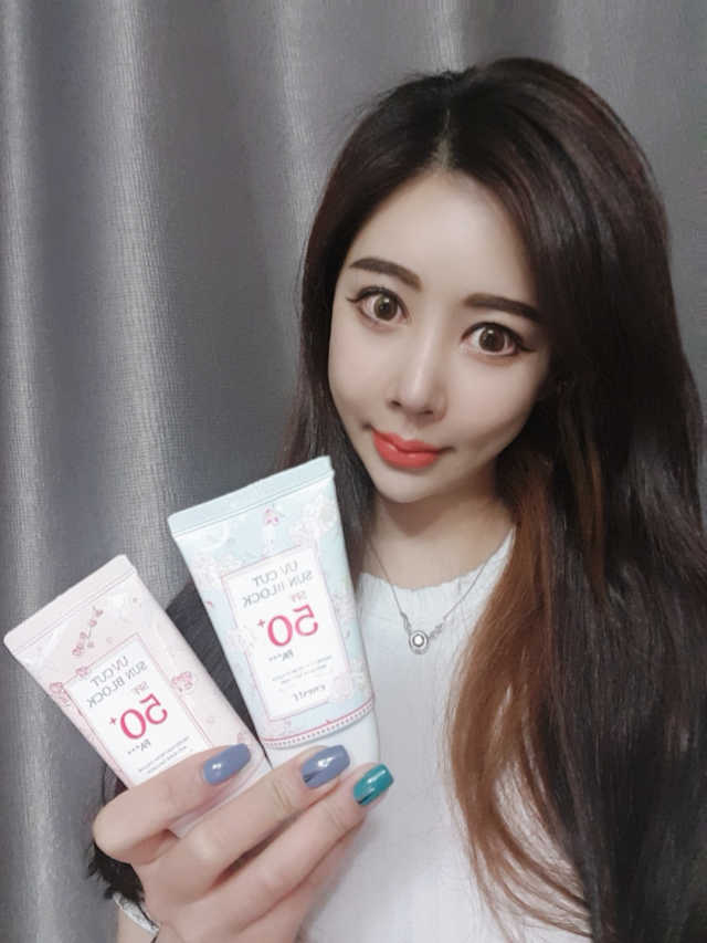 [에네스티] UV CUT 벚꽃 선크림 1+1 리뷰 사진