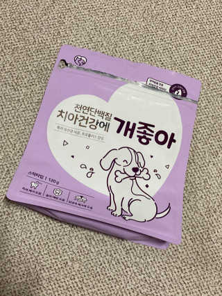 My Pet Care 천연단백질 치아건강에 개좋아 — 4.5점을 준 리뷰어가 2020년 12월 올린 사용 사진