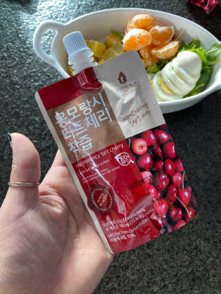 자연에온 몽모랑시 타트체리 착즙 100mL 10개입 2BOX — 4.5점을 준 리뷰어가 2020년 11월 올린 사용 사진