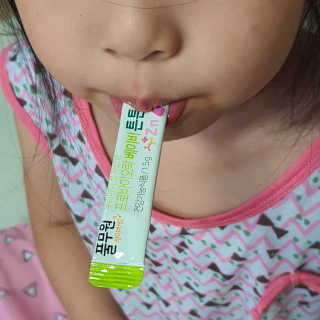 [풀무원베이비밀] 프로바이오락 베이비 튼튼 유산균 — 5점을 준 리뷰어가 2020년 8월 올린 사용 사진
