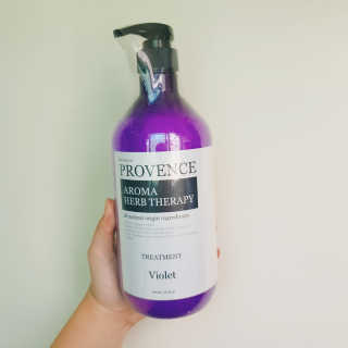 프로방스 바이올렛 퍼퓸 트리트먼트 1000ml 업그레이드 — 5점을 준 리뷰어가 2020년 8월 올린 사용 사진