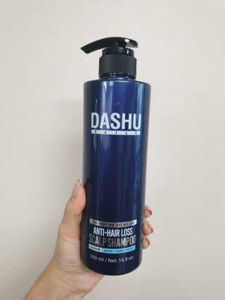 다슈코리아 다슈 데일리 단백질 한방 두피 골드 샴푸 500ml — 5점을 준 리뷰어가 2020년 7월 올린 사용 사진