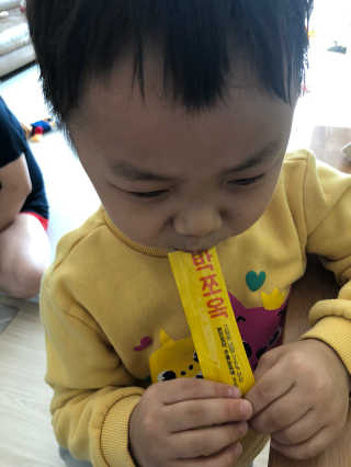 조은약초 국산 늙은 호박즙 호박쪼옥 젤리 20g x 15포 — 3.5점을 준 리뷰어가 2020년 10월 올린 사용 사진