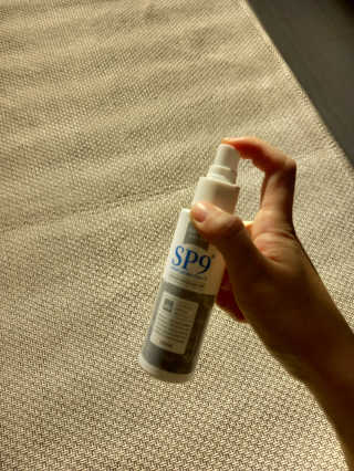 SP9 스프레이형 프리미엄 살균소독제 500ml+100ml — 5점을 준 리뷰어가 2020년 12월 올린 사용 사진