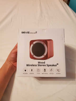 SEVIZ MINI10W 레트로 블루투스 스피커 — 5점을 준 리뷰어가 2020년 9월 올린 사용 사진