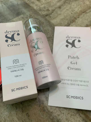 derma SC-Cream 더마에스씨 크림 100ml — 5점을 준 리뷰어가 2020년 4월 올린 사용 사진