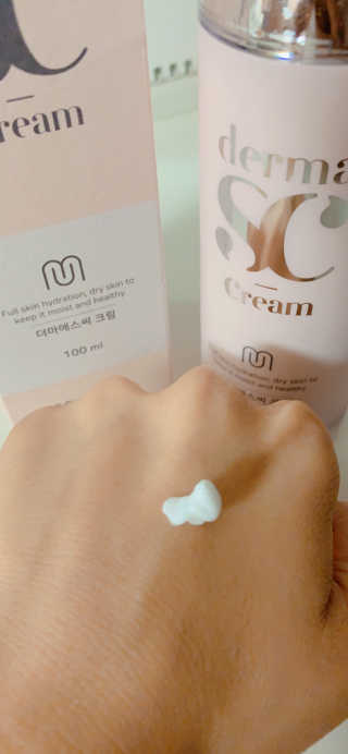 derma SC-Cream 더마에스씨 크림 100ml — 4점을 준 리뷰어가 2020년 5월 올린 사용 사진