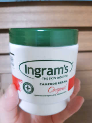 인그람스 캠퍼 크림 오리지널 300ml — 5점을 준 리뷰어가 2020년 4월 올린 사용 사진
