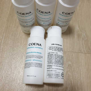 코에나샴푸 자연유래 식물성 코에나 샴푸 50ml — 5점을 준 리뷰어가 2020년 4월 올린 사용 사진