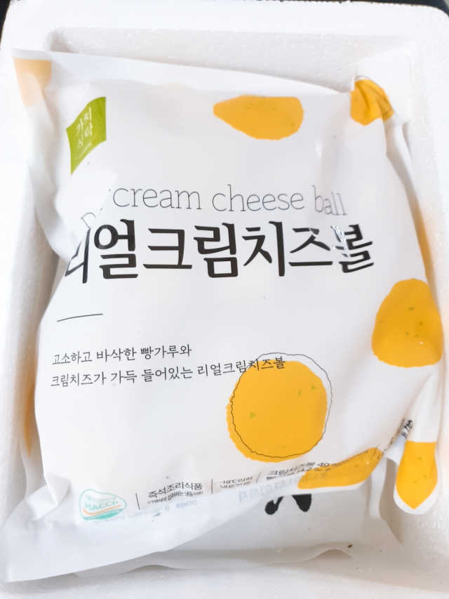 리얼치즈스틱, 리얼크림치즈볼 리뷰 사진
