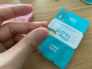 JW중외제약 마이코드 알티지 오메가3 1000 mg — 5점을 준 리뷰어가 2020년 9월 올린 사용 사진