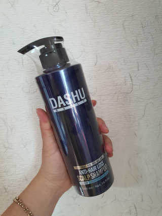 다슈코리아 다슈 데일리 단백질 한방 두피 골드 샴푸 500ml — 5점을 준 리뷰어가 2020년 4월 올린 사용 사진