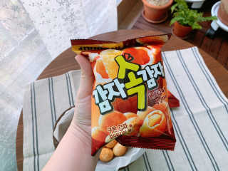 감자속감자 버터구이 알감자맛 16봉지 — 5점을 준 리뷰어가 2020년 6월 올린 사용 사진