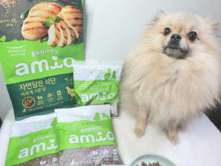 [풀무원 아미오] 자연담은식단 1kg 3종 — 5점을 준 리뷰어가 2020년 12월 올린 사용 사진