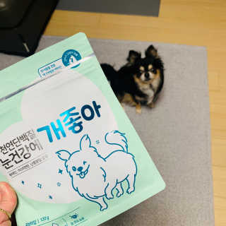 My Pet Care 천연단백질 눈건강에 개좋아 — 5점을 준 리뷰어가 2020년 12월 올린 사용 사진