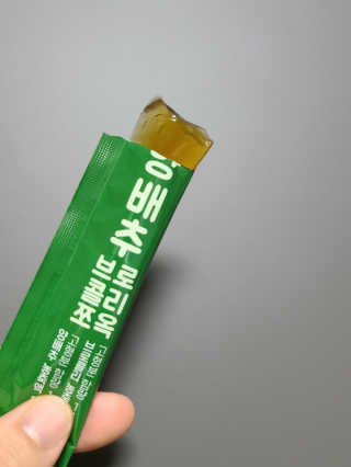 조은약초 국산 양배추즙 양배추 브로콜리 젤리 15포 x 1박스 — 5점을 준 리뷰어가 2020년 9월 올린 사용 사진
